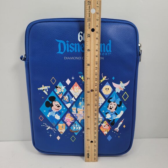 Disneyland Resort 60th Anniversary Diamond Celebration Blue Tablet Bag 2015 - Picture 5 of 5